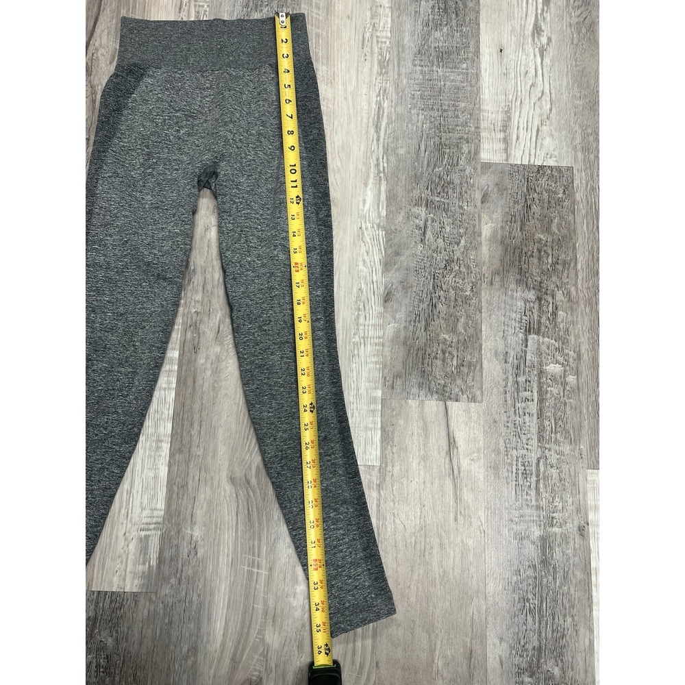 Gymshark‎ Womens Medium Blue Heather Leggings High Waisted - Picture 3 of 8